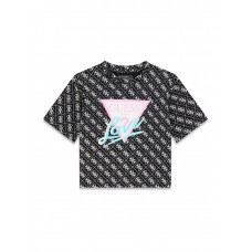 GUESS μπλούζα παιδικ΄ή κορίτσι J6RI08K6YW4-P9NP μάυρη